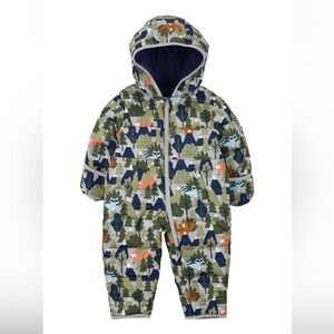 Carter's Hooded Forest Animal/Woodland Snowsuit